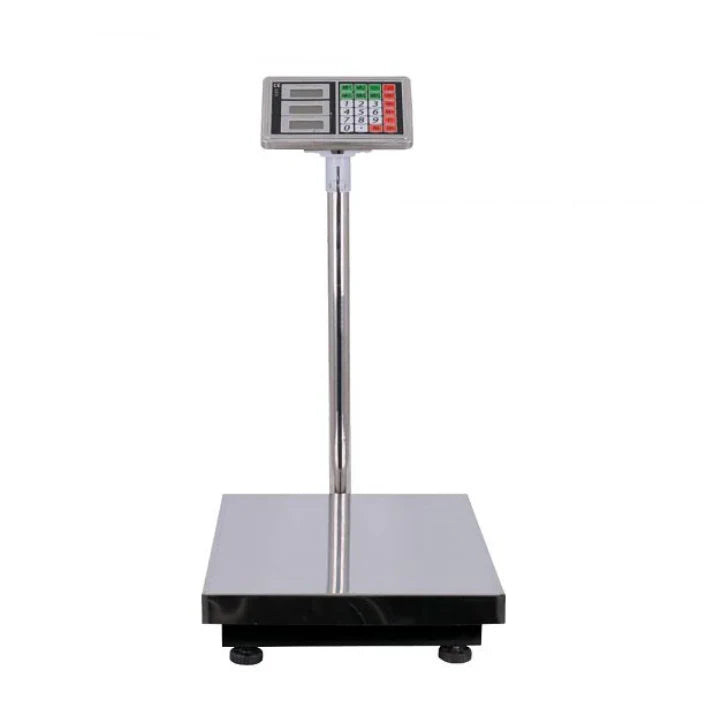 Cantar electronic AT PERFORMANCE, industrial 1000 kg, platforma 60x80 cm, tabla groasa striata, brat